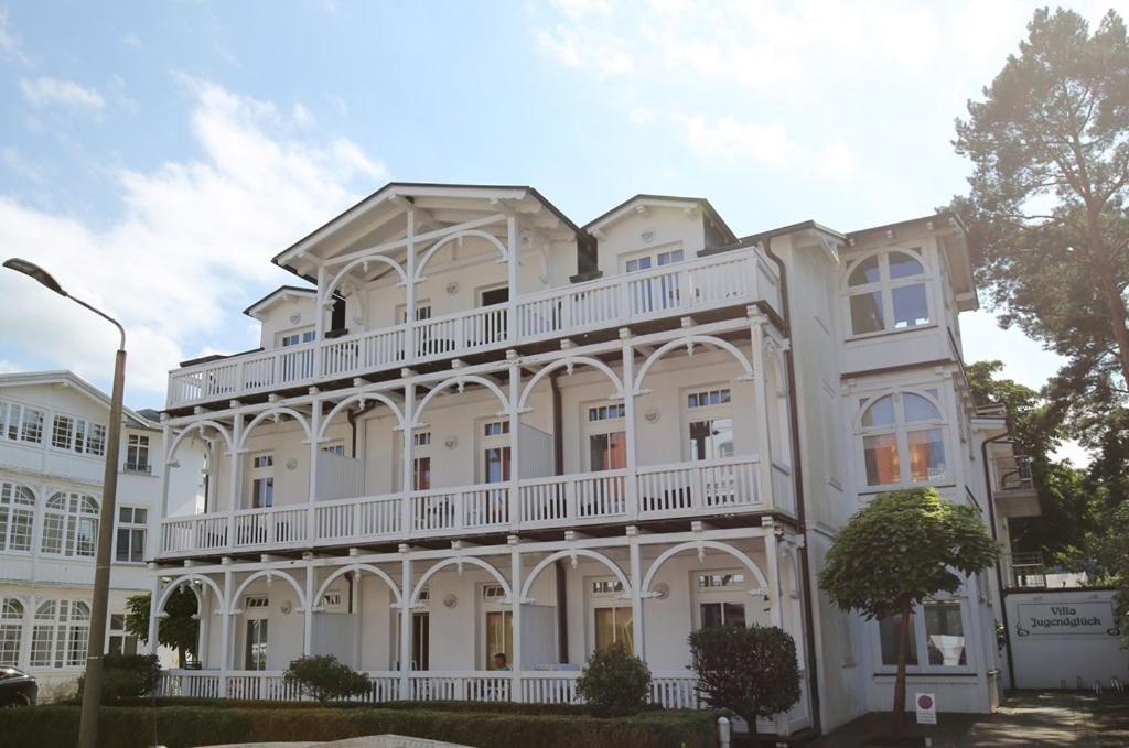 Strandnahe Fewo Mit Terrasse, Villa Jugendglueck, 빈츠 외부 사진